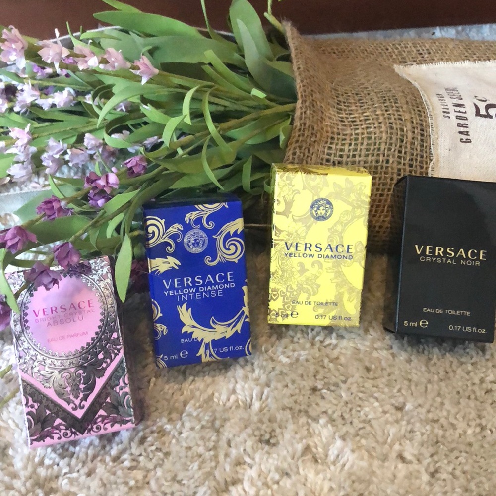 Versace 5ml miniatures set